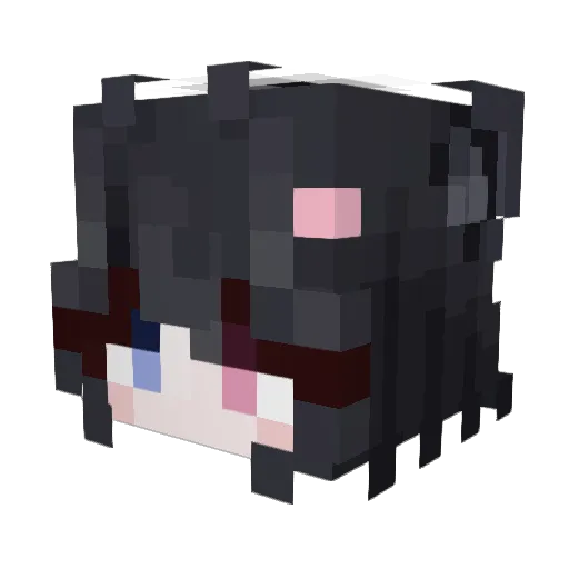 Minecraft-Avatar von nyazzers: Kopf als 3D-Render