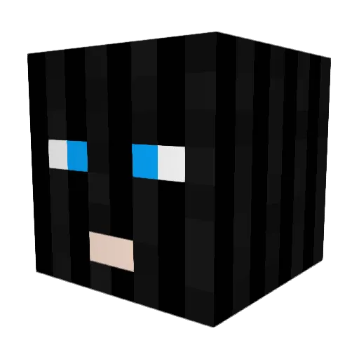 nycgus Minecraft avatar head, 3D render