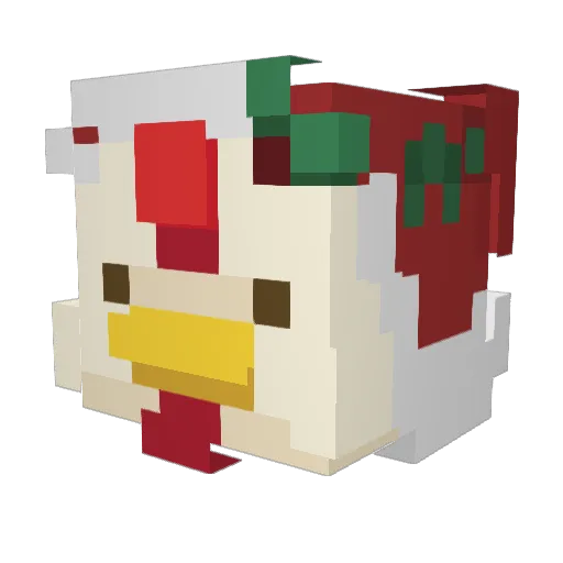 nyesalsdu Minecraft avatar head, 3D render