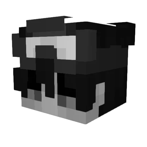 nyhs Minecraft avatar head, 3D render