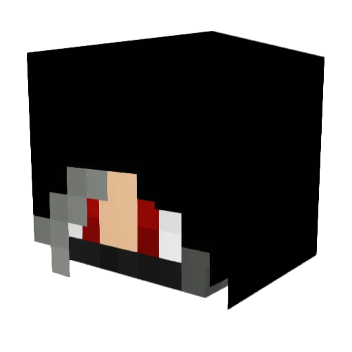 nymrinikus Minecraft avatar head, 3D render