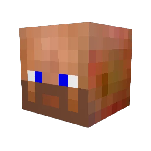 nynballplayer Minecraft avatar head, 3D render