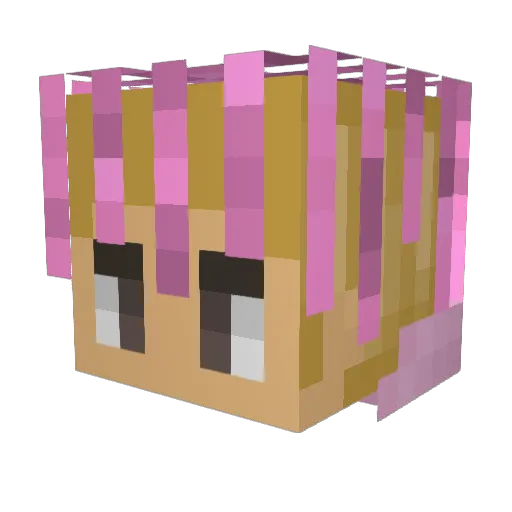 nzito99 Minecraft avatar head, 3D render