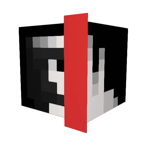nzk5555 Minecraft avatar head, 3D render
