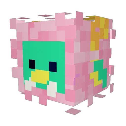 o0SugarMonster0o Minecraft avatar head, 3D render