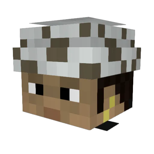 o0Yoshi0o Minecraft avatar head, 3D render
