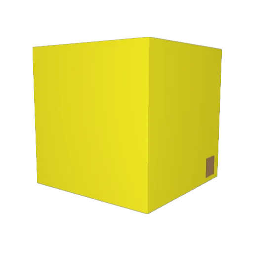 o0by Minecraft avatar head, 3D render