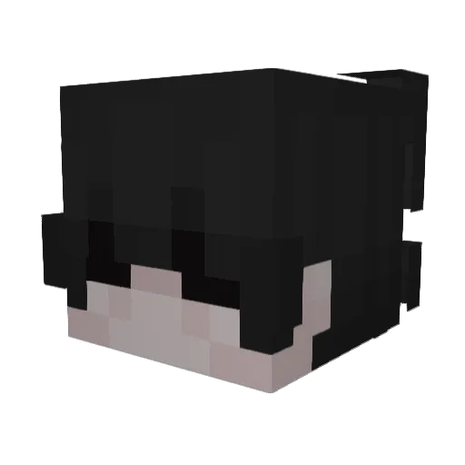 o1Ck_ Minecraft avatar head, 3D render