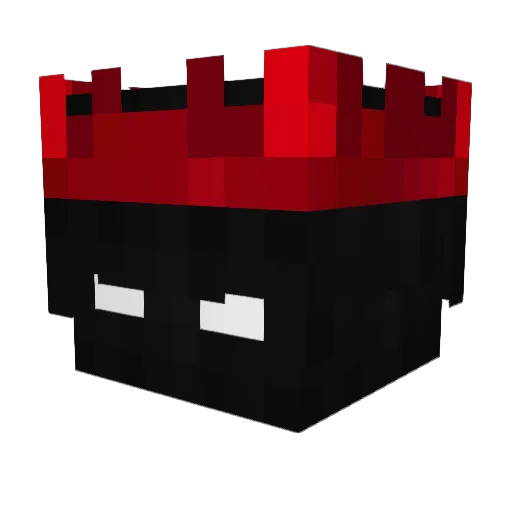 o2Slow_ Minecraft avatar head, 3D render