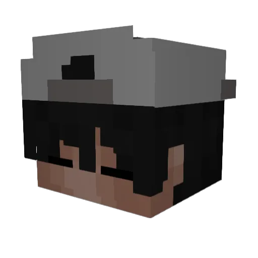 o384mny9tr3m7 Minecraft avatar head, 3D render