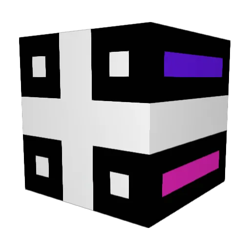 o3ad Minecraft avatar head, 3D render