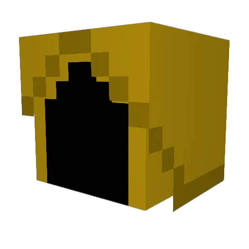 o94q Minecraft avatar head, 3D render