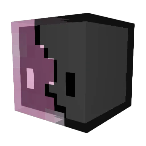 o99o Minecraft avatar head, 3D render