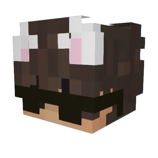 oArshy Minecraft avatar head, 3D render