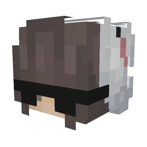 oBreadsticks Minecraft avatar head, 3D render