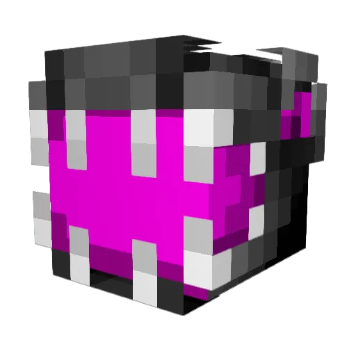 oCanny Minecraft avatar head, 3D render