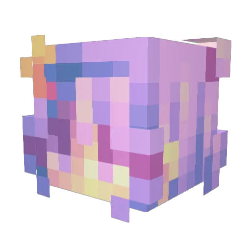 oConcept Minecraft avatar head, 3D render