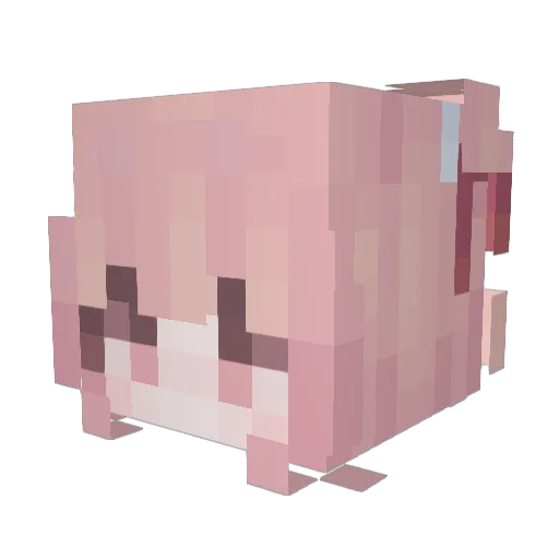 oDevotion Minecraft avatar head, 3D render