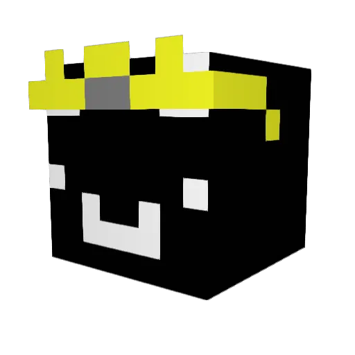 oDuckk_ Minecraft avatar head, 3D render