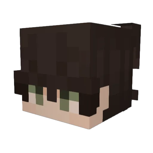 oDynasty Minecraft avatar head, 3D render