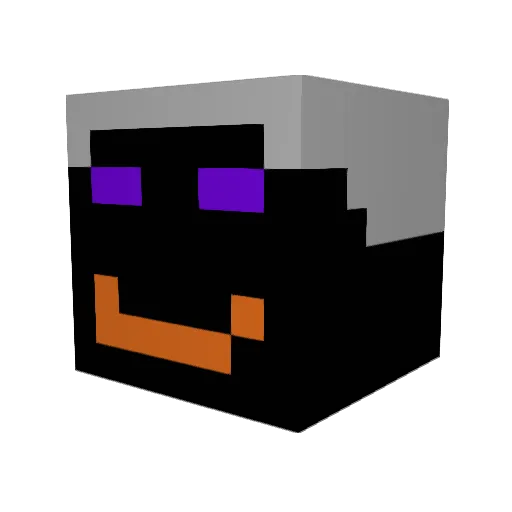 oEmersin Minecraft avatar head, 3D render