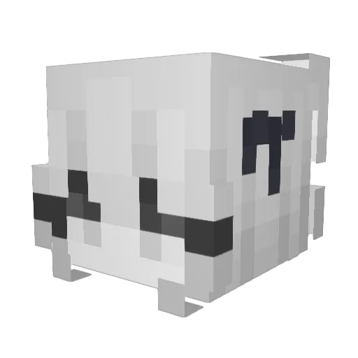 oEpyk Minecraft avatar head, 3D render