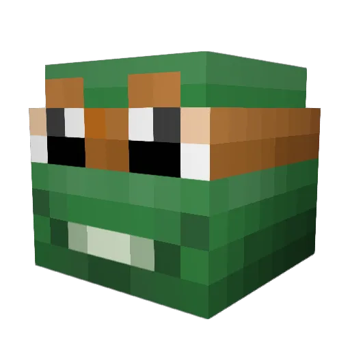 oErads Minecraft avatar head, 3D render