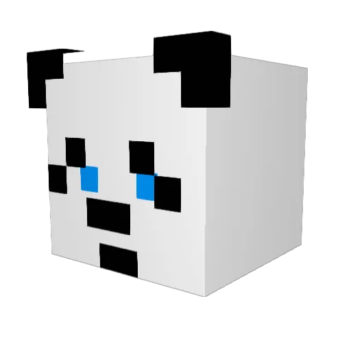 oErdio Minecraft avatar head, 3D render