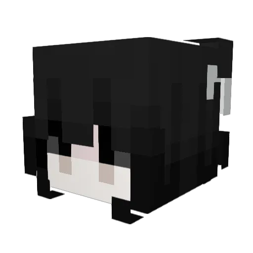 oEz289 Minecraft avatar head, 3D render