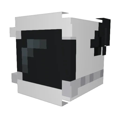 oFalsal Minecraft avatar head, 3D render
