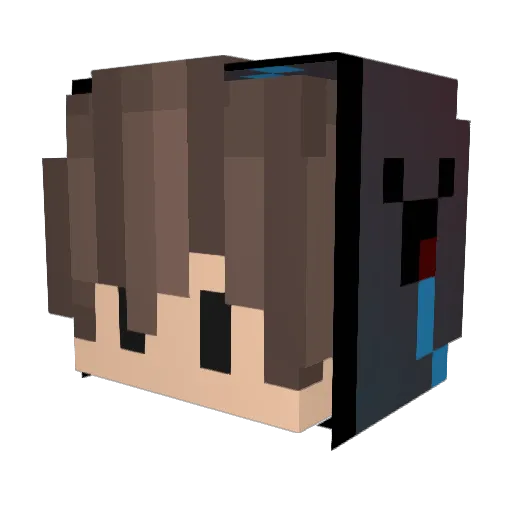 oFireCallso Minecraft avatar head, 3D render