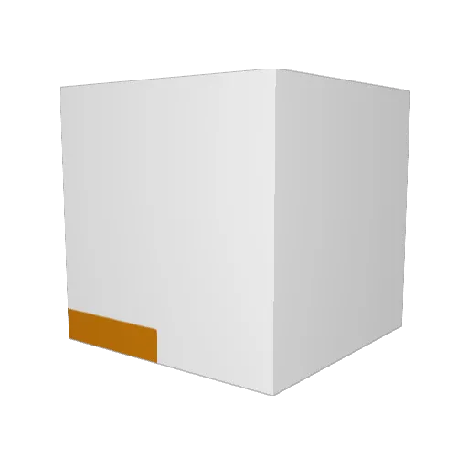 oFryd Minecraft avatar head, 3D render