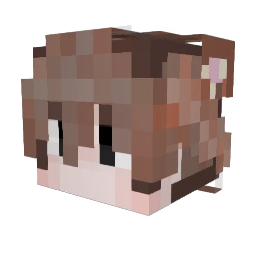 oG_Xo Minecraft avatar head, 3D render