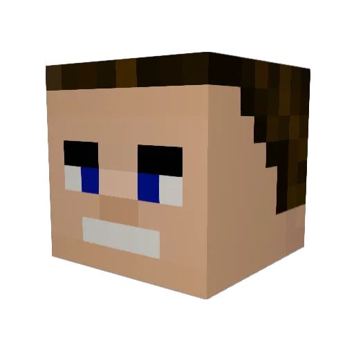 oGriz Minecraft avatar head, 3D render