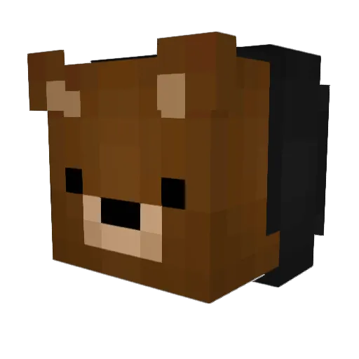 oHizzley Minecraft avatar head, 3D render