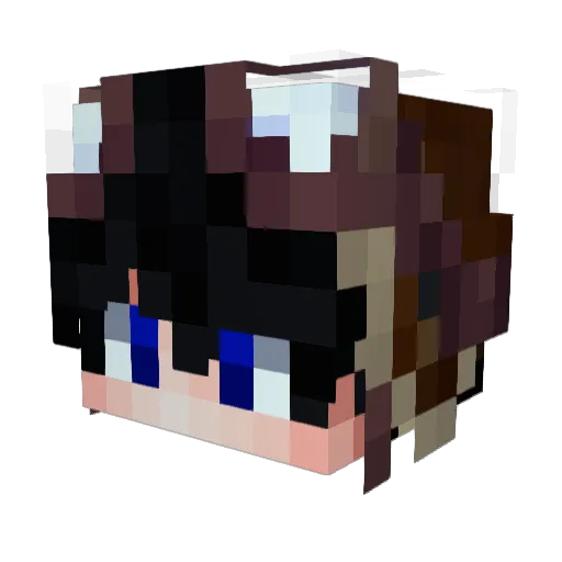 oILokirovGIo Minecraft avatar head, 3D render