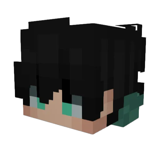 oINDEXo Minecraft avatar head, 3D render