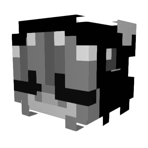 oIcyy Minecraft avatar head, 3D render