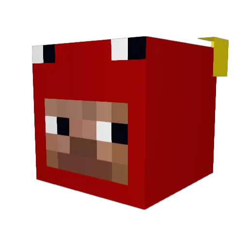 oJOGO Minecraft avatar head, 3D render