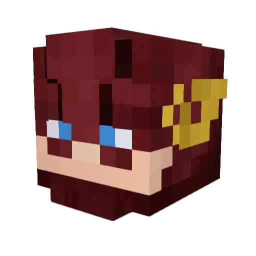 oJams Minecraft avatar head, 3D render