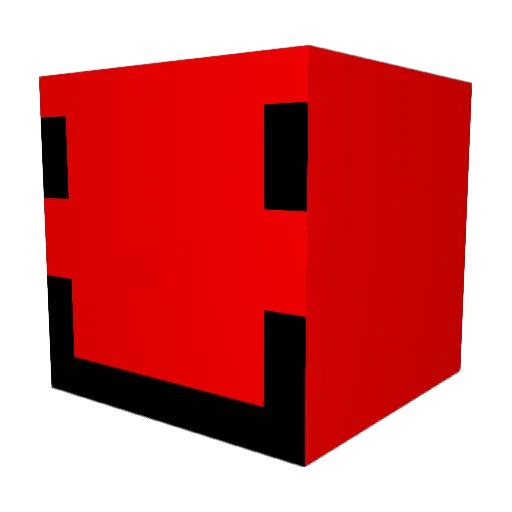 oKoolAid Minecraft avatar head, 3D render