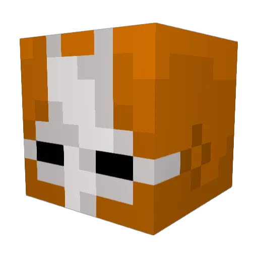 oLaggin Minecraft avatar head, 3D render