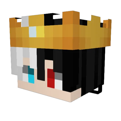 oLaplash Minecraft avatar head, 3D render