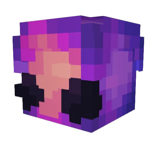 oLarsz Minecraft avatar head, 3D render