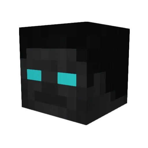 oMaestr Minecraft avatar head, 3D render