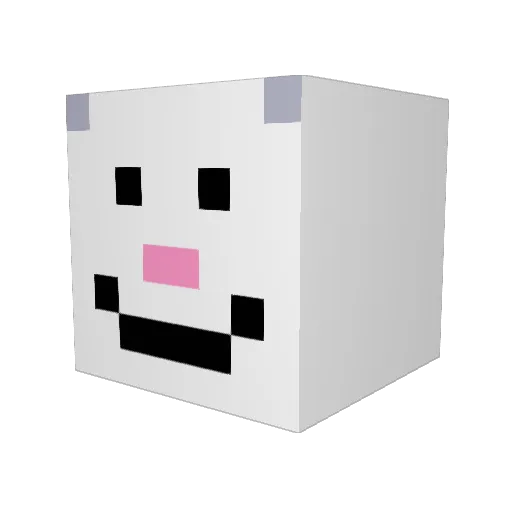 oMateusdaCosta Minecraft avatar head, 3D render