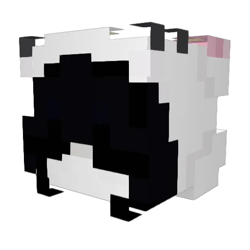 oMinxy Minecraft avatar head, 3D render