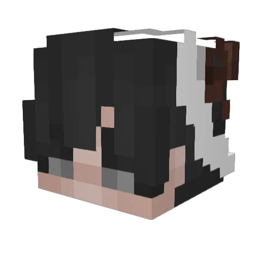 oMobs Minecraft avatar head, 3D render