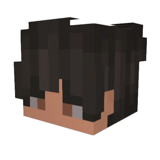 oMqngo Minecraft avatar head, 3D render