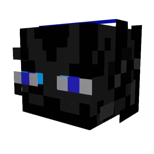 oMythic Minecraft avatar head, 3D render